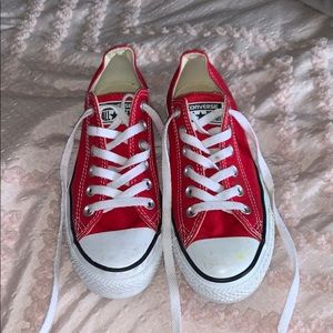 Red converse